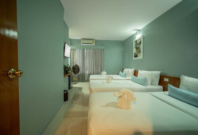 Quarto Triplo Superior, Villa Chacha Khaosan Rambuttri