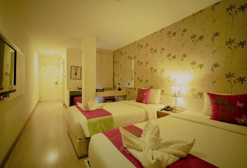 Quarto Deluxe com Sacada, Villa Chacha Khaosan Rambuttri