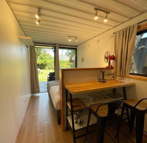 اتاق استاندارد با چشم‌انداز باغ, French Andes Apart Hostel