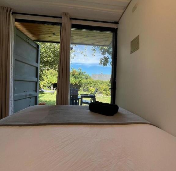 اتاق استاندارد با چشم‌انداز باغ, French Andes Apart Hostel