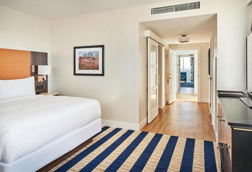 带大床的套房, Fairmont Austin