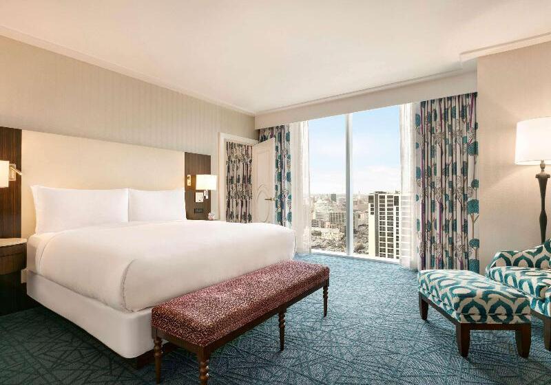 带大床的套房, Fairmont Austin