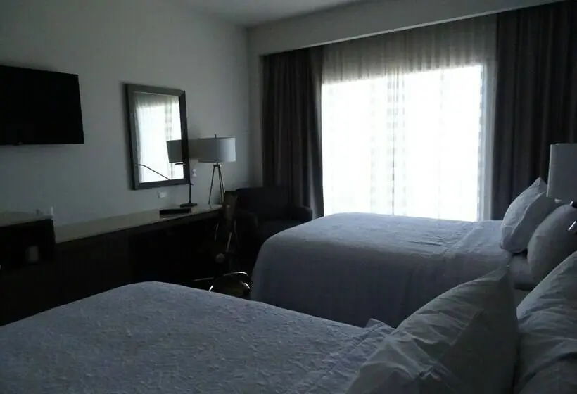 ２ダブルベッドのスタンダードルーム, Hampton Inn Celaya Mexico