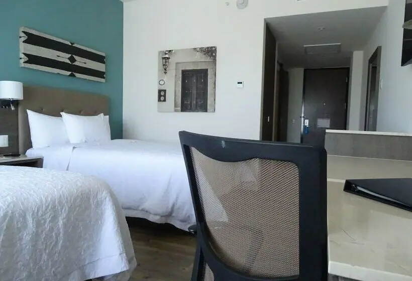 ２ダブルベッドのスタンダードルーム, Hampton Inn Celaya Mexico