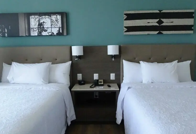 ２ダブルベッドのスタンダードルーム, Hampton Inn Celaya Mexico