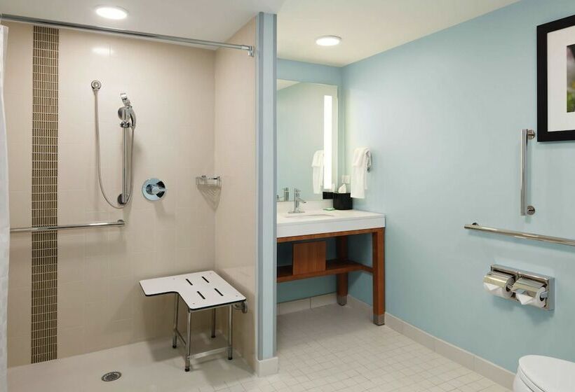 اتاق استاندارد با تخت دو نفره بزرگ برای معلولان, Hyatt Place Knoxville/downtown