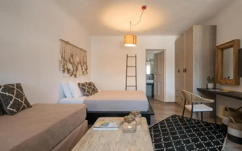 Deluxe-huoneisto 1 Makuuhuone, Olive Mykonos Villas