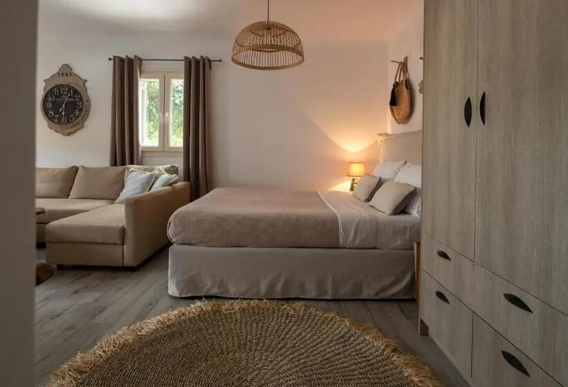 Deluxe-huoneisto 1 Makuuhuone, Olive Mykonos Villas