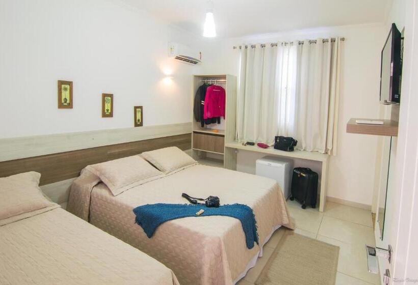 Номер Стандарт Трехместный, Pousada Recanto Jota Ge