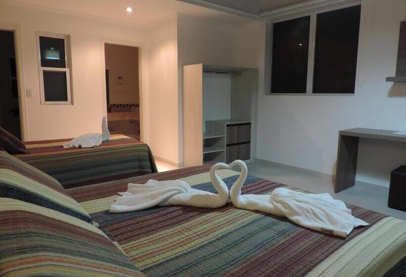 Четырехместный Номер Стандарт, Pousada Recanto Jota Ge