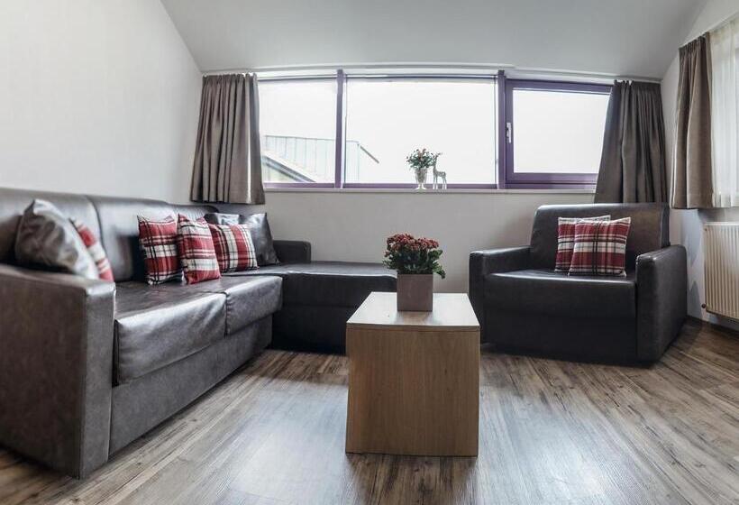 דירה בת חדר שינה 1 עם נוף, Pension Apartment Erna