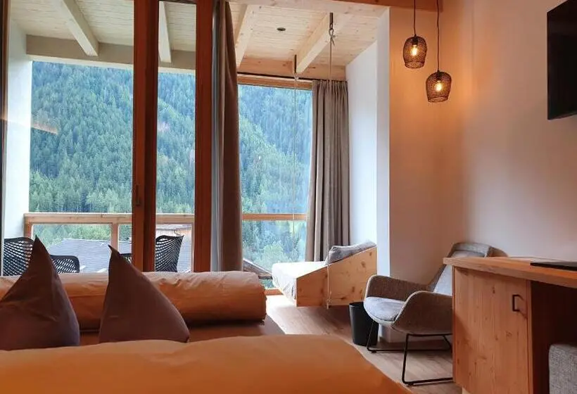 Deluxe-huone Parveke, Natur Pur Hotel Unterpichl