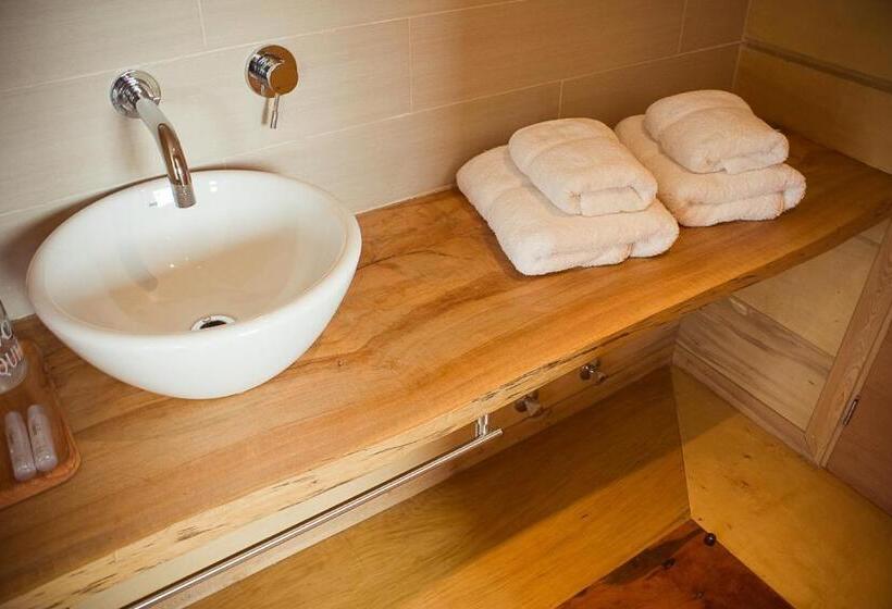 חדר סטנדרט עם מרפסת, Palafito 1326 Hotel Boutique Chiloé