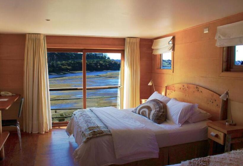 חדר סטנדרט נוף לים, Palafito 1326 Hotel Boutique Chiloé