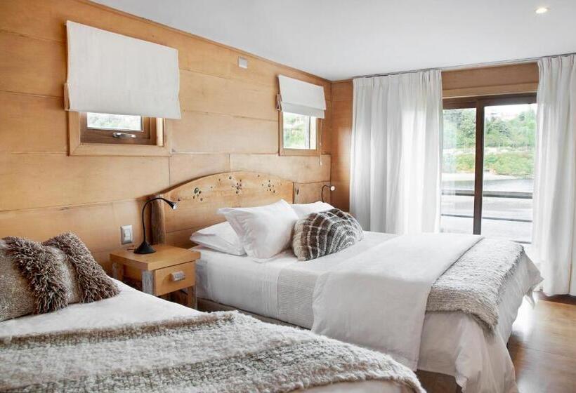 اتاق استاندارد با چشمانداز دریا, Palafito 1326 Hotel Boutique Chiloé