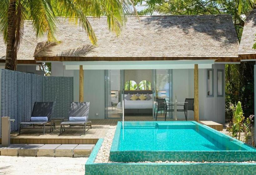 ویلای یک اتاق خوابه با استخر شنا, Outrigger Maldives Maafushivaru Resort