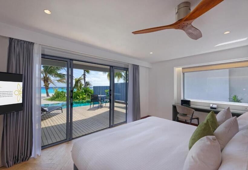 1 Bedroom Duplex Villa, Outrigger Maldives Maafushivaru Resort
