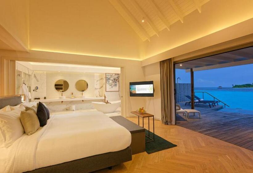 ویلای یک اتاق خوابه با استخر شنا, Outrigger Maldives Maafushivaru Resort