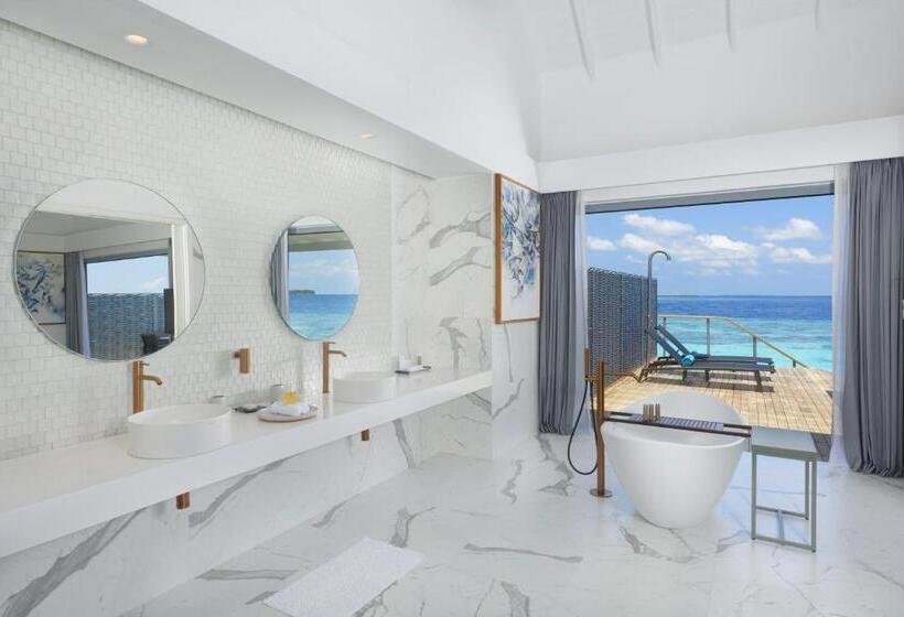 ویلای یک اتاق خوابه با استخر شنا, Outrigger Maldives Maafushivaru Resort