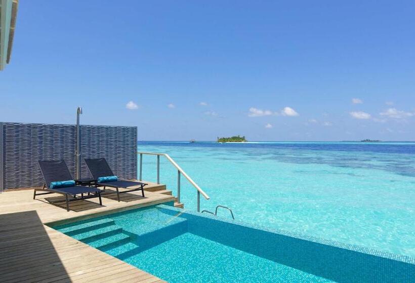 ویلای یک اتاق خوابه با استخر شنا, Outrigger Maldives Maafushivaru Resort