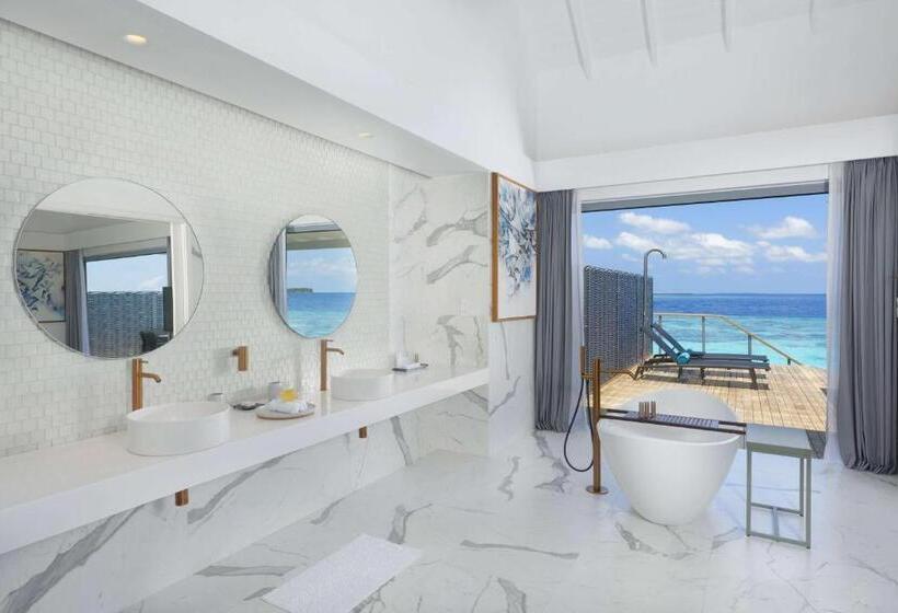 ویلای یک اتاق خوابه با استخر شنا, Outrigger Maldives Maafushivaru Resort