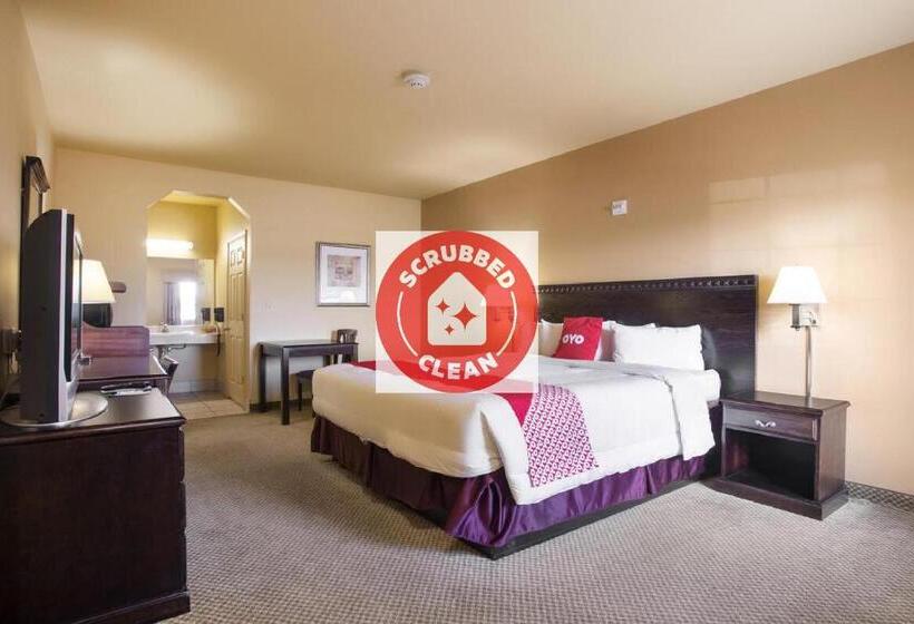 스탠다드 룸 킹사이즈 침대, OYO Hotel Valley View TX, I-35