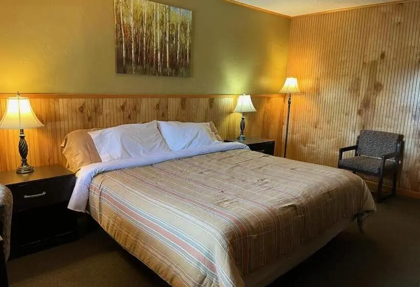 キングサイズベッドのスタンダードルーム, High Point Mountain Motel