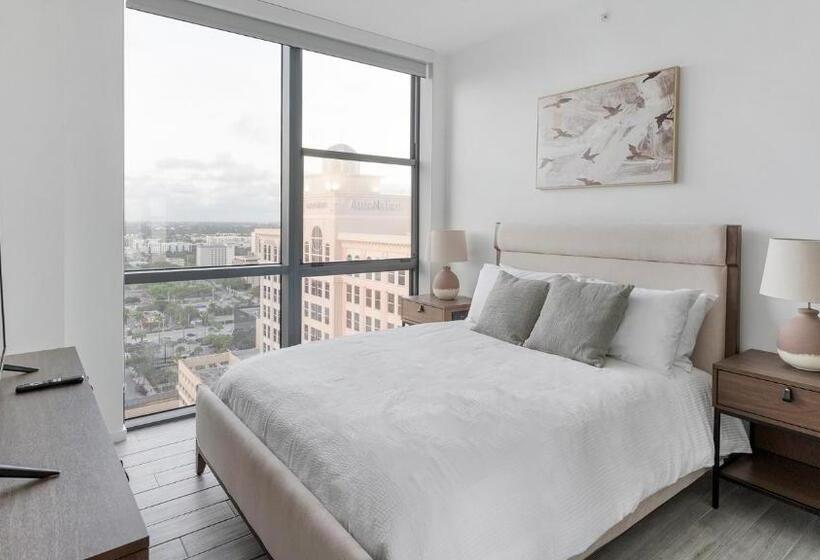 ２ベッドルームアパートメント, Flow Fort Lauderdale Condos By Barsala