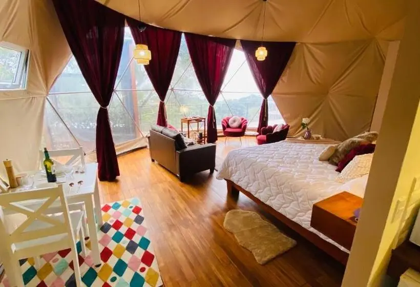 キングサイズベッドのスイートルーム, Féliza Rainforest Domes