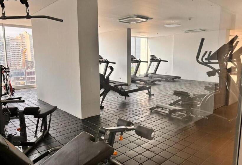آپارتمان 1 خوابه با چشم‌انداز دریا, Apartamento En Pozos Colorados Santa Marta Hotel Porto Horizonte Suite 1309  Pozos Colorados