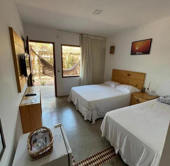 חדר סטנדרט לשלושה, Maraville Barra Del Mundo, Acomodações Flex Em Barra Grande Pi