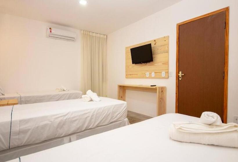 חדר משפחתי, Maraville Barra Del Mundo, Acomodações Flex Em Barra Grande Pi