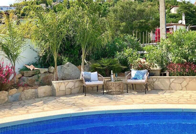 Номер Deluxe, Villa Marlena, Calonge, 1 Amazing Private Studio Appartement With Private Pool In Quiet Area, Adults