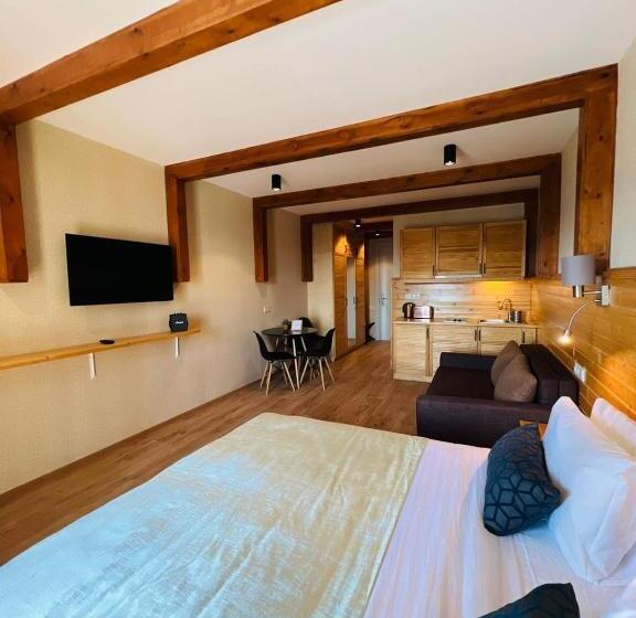 آپارتمان 1 خوابه, Atrium, New Gudauri