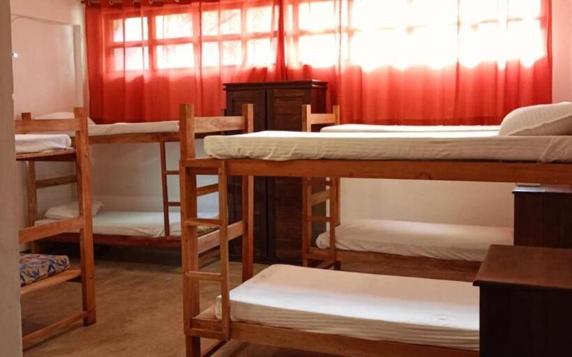 מיטה בחדר משותף, Funky Monkey Hostel & Yoga Rooftop Lounge , Arugambay