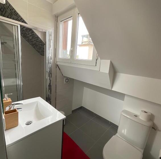 庭の見えるシングルルーム, Chambres D Hôtes à 30 Min De Paris