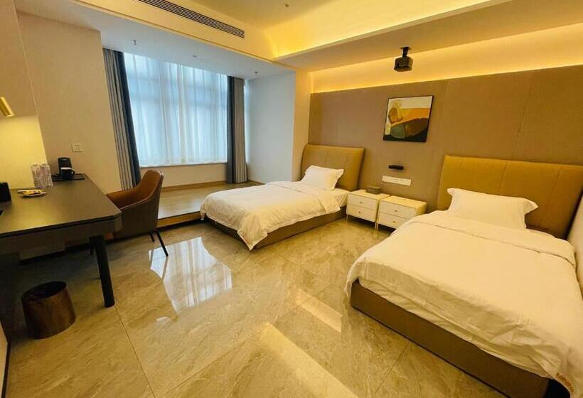 חדר ביזנס, Jingxu Hotel Mentougou Shang An Subway Station