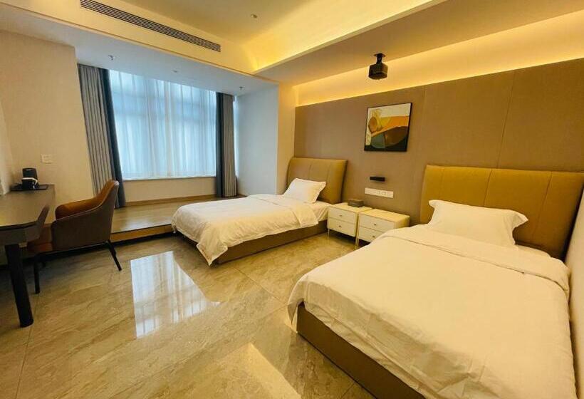 חדר ביזנס, Jingxu Hotel Mentougou Shang An Subway Station