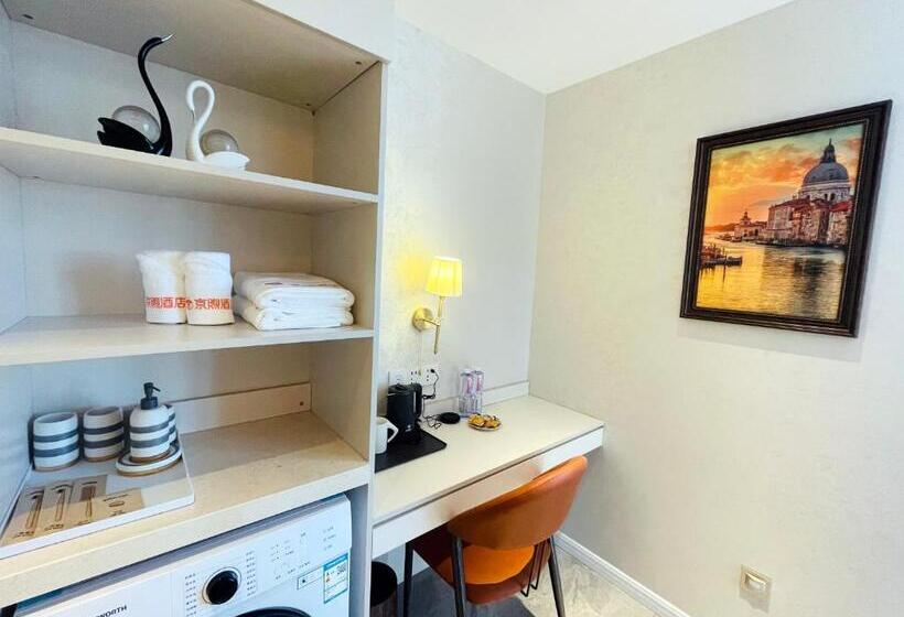 חדר משפחתי דלוקס, Jingxu Hotel Mentougou Shang An Subway Station