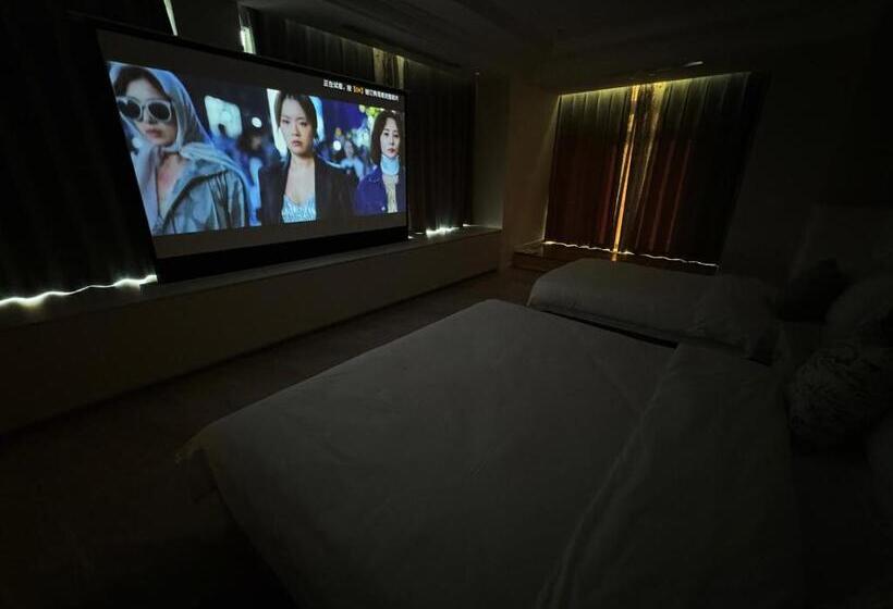 חדר משפחתי דלוקס, Jingxu Hotel Mentougou Shang An Subway Station