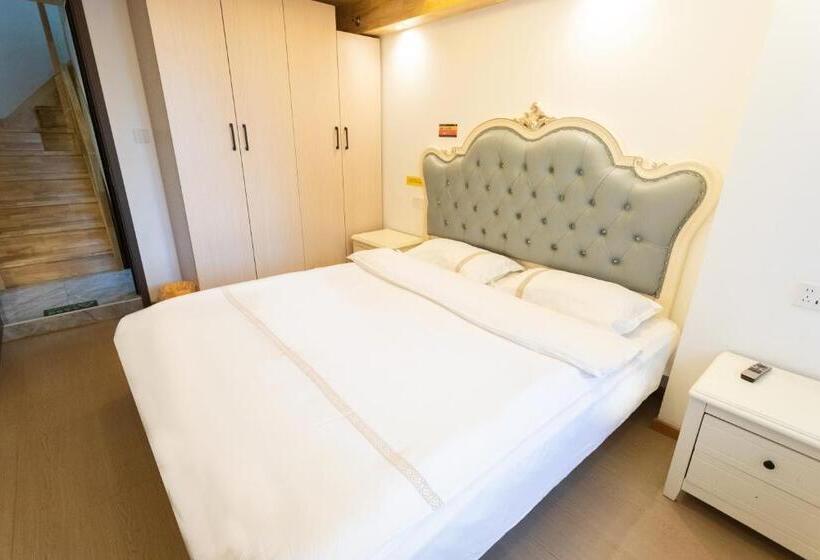 סוויטה דלוקס, Jingxu Hotel Mentougou Shang An Subway Station