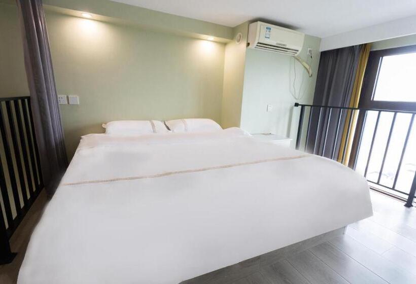 חדר משפחתי, Jingxu Hotel Mentougou Shang An Subway Station