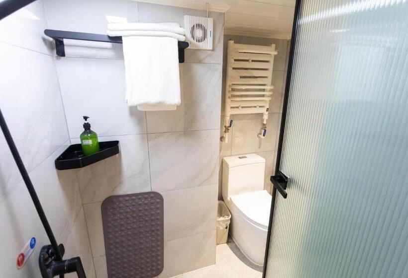 חדר סופריור עם מיטת קינג, Jingxu Hotel Mentougou Shang An Subway Station