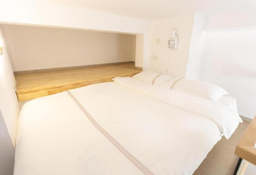 חדר סופריור עם מיטת קינג, Jingxu Hotel Mentougou Shang An Subway Station