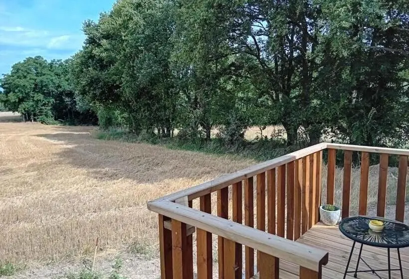 テラス付きスタンダードルーム, Le Chalet Dans Les Près