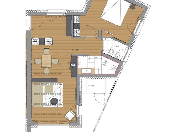 디럭스 룸, Villa Hubertus Luxuria Nova Suites   Adults Friendly