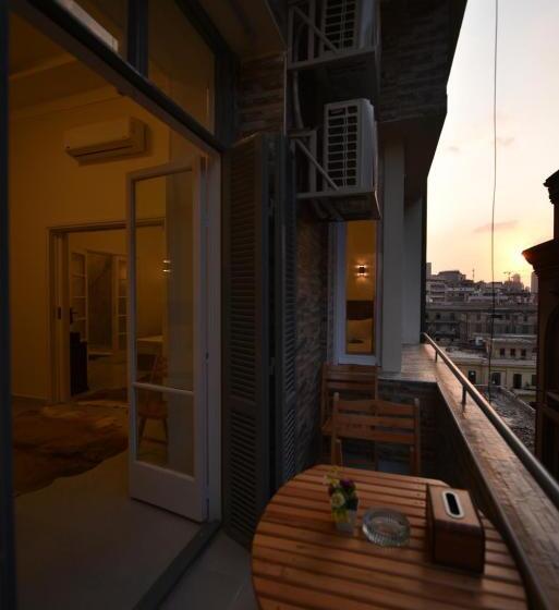 带1个卧室带观景的公寓, Family Suites Cairo Downtown
