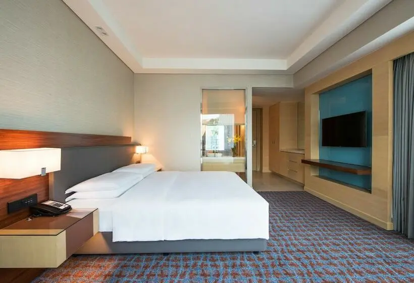 ダブルベッドスタンダードルーム, Hyatt Regency Lucknow Gomti Nagar