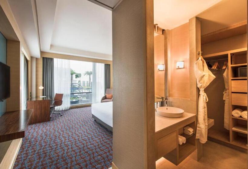 Номер Стандарт Вид на Бассейн, Hyatt Regency Lucknow Gomti Nagar