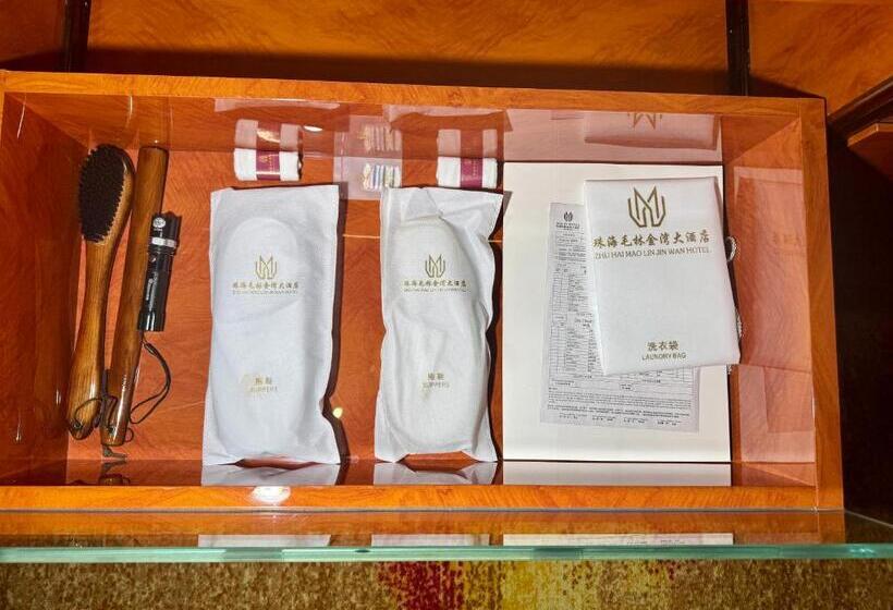 חדר סטנדרט עם מיטת קינג, 珠海金湾毛林大酒店